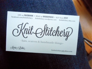 KnitStitchery biz card back